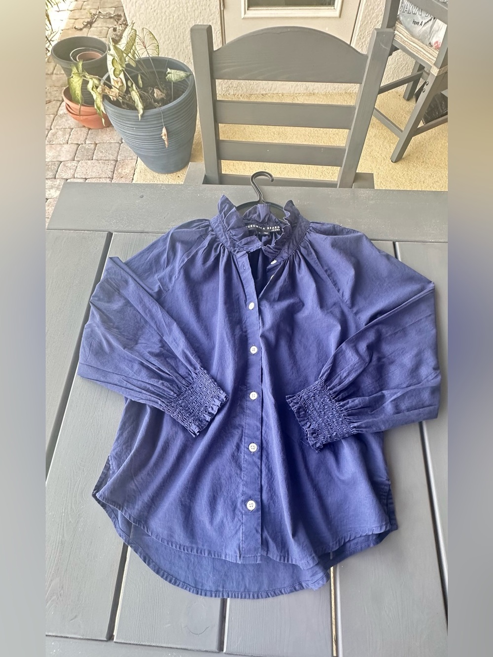 Veronica Beard Calisto blouse size s